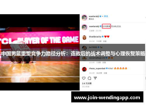 中国男篮重塑竞争力路径分析：连败后的战术调整与心理恢复策略